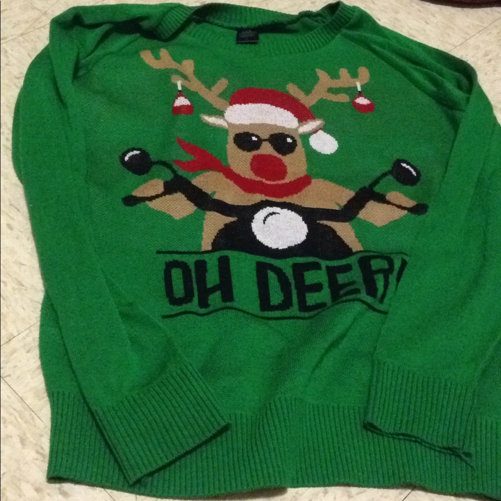 Deer Christmas sweater